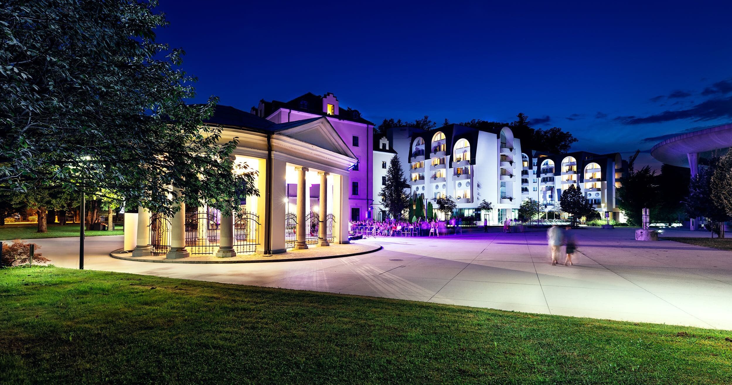 Nočna fotografija Grand hotel Sava Rogaška Slatina